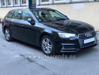 Аренда автомобиля Audi A4 Avant в Лозанне