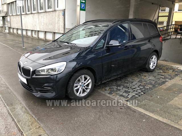 Автомобиль BMW 2 серии Gran Tourer для аренды в Цюрихе